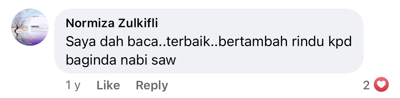 "Bertambah RINDU NABI"